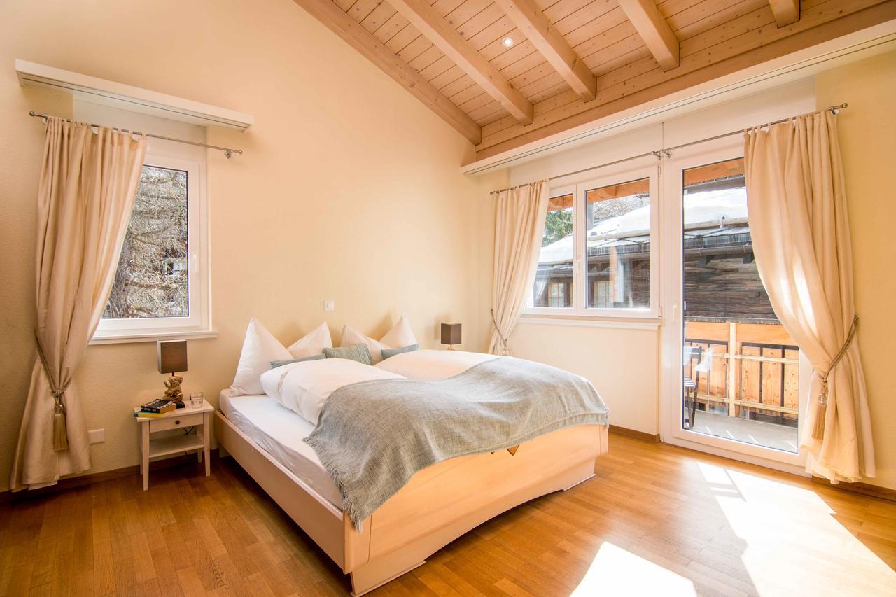 Chalet Sunshine Daire Saas Fee Dış mekan fotoğraf