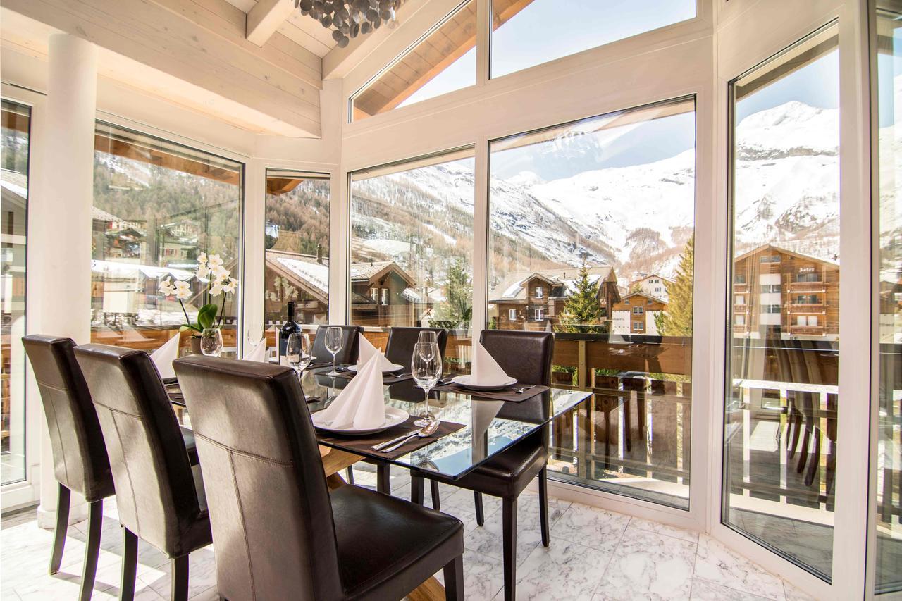 Chalet Sunshine Daire Saas Fee Dış mekan fotoğraf